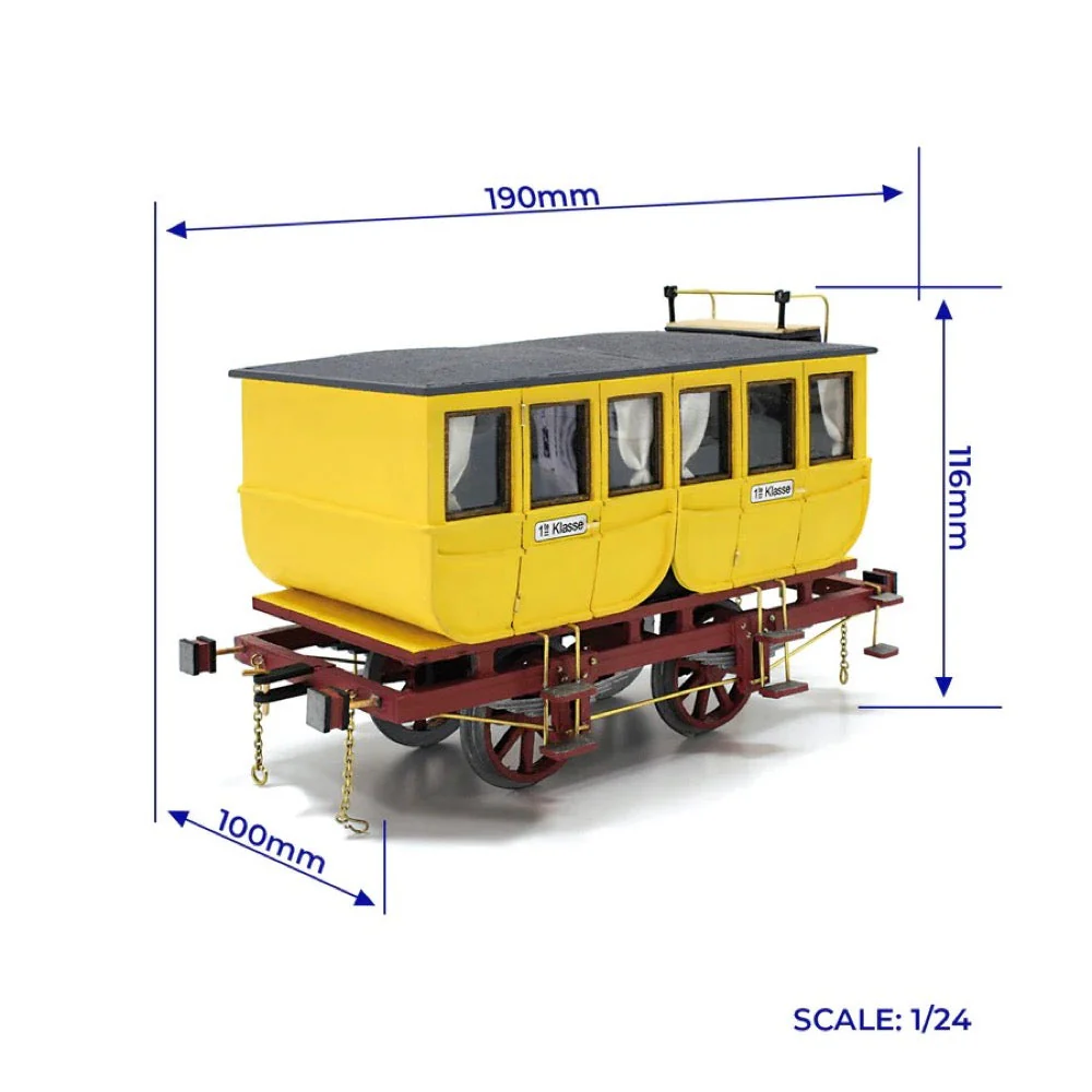 OcCre 56001 1/24 Adler Coaches (3 models) Model Kit - Image 8