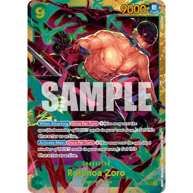 One Piece Card Game Wings Of The Captain Single Booster Pack (OP-06) - Image 12