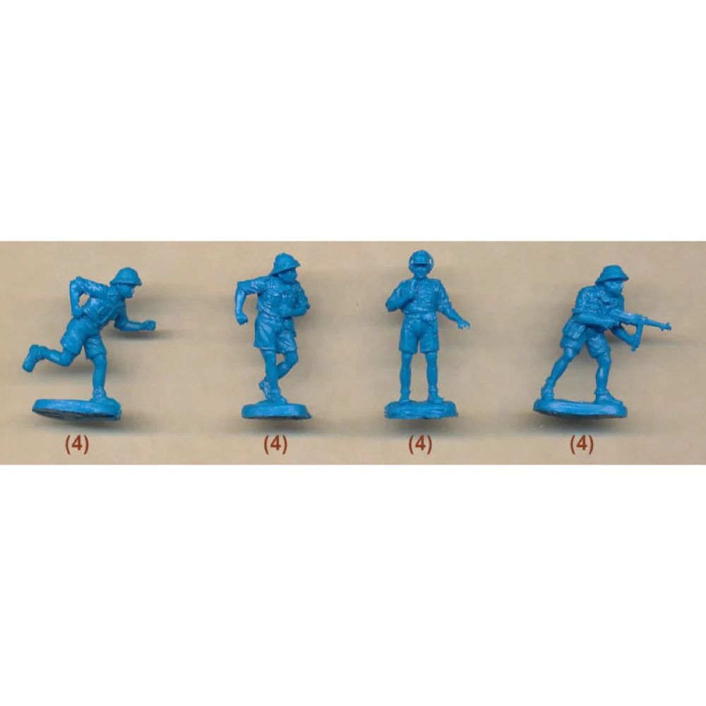 Orion Figures 0631/72 WWII German Panzer Soldiers (DAK) - Image 2