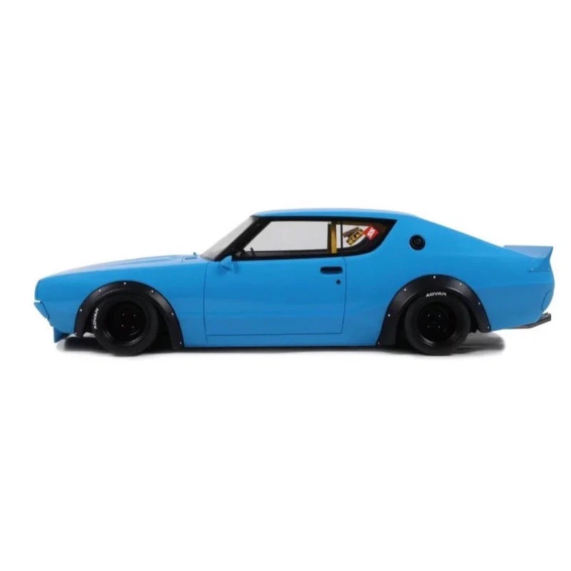 Otto 1210 1/18 Nissan Skyline 2000 GT-R (KPGC110) BY LB-Works Blue 2024 - Image 3