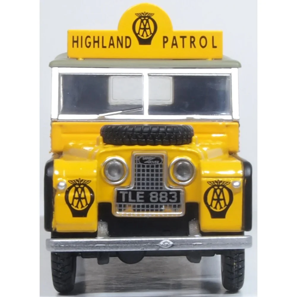 Oxford 43LAN188025 1/43 Land Rover Series I 88" Canvas AA Highland Patrol - Image 4