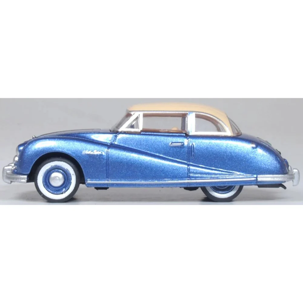 Oxford 76ATL006 1/76 Austin Atlantic Coupe Blue/Ivory - Image 2