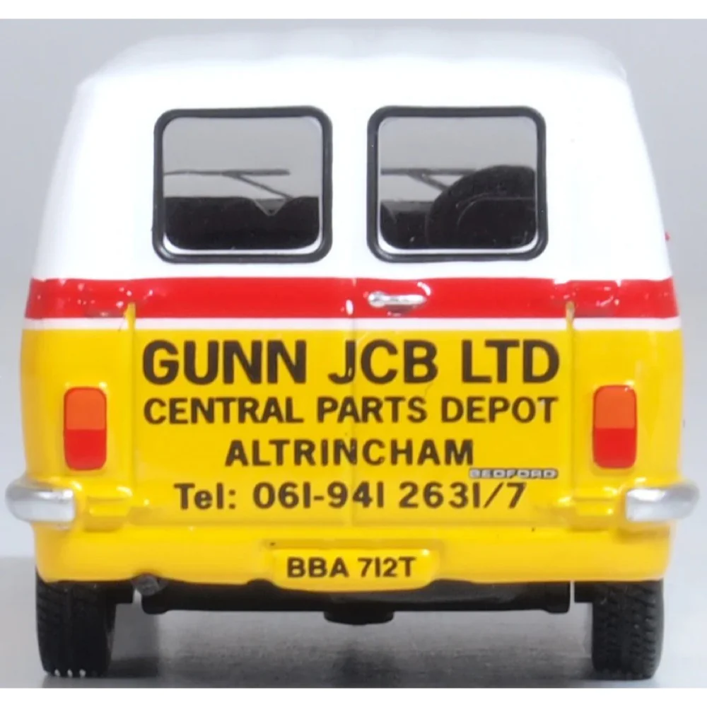 Oxford 76CFV001 1/76 Bedford CF Van Gunn JCB - Image 5