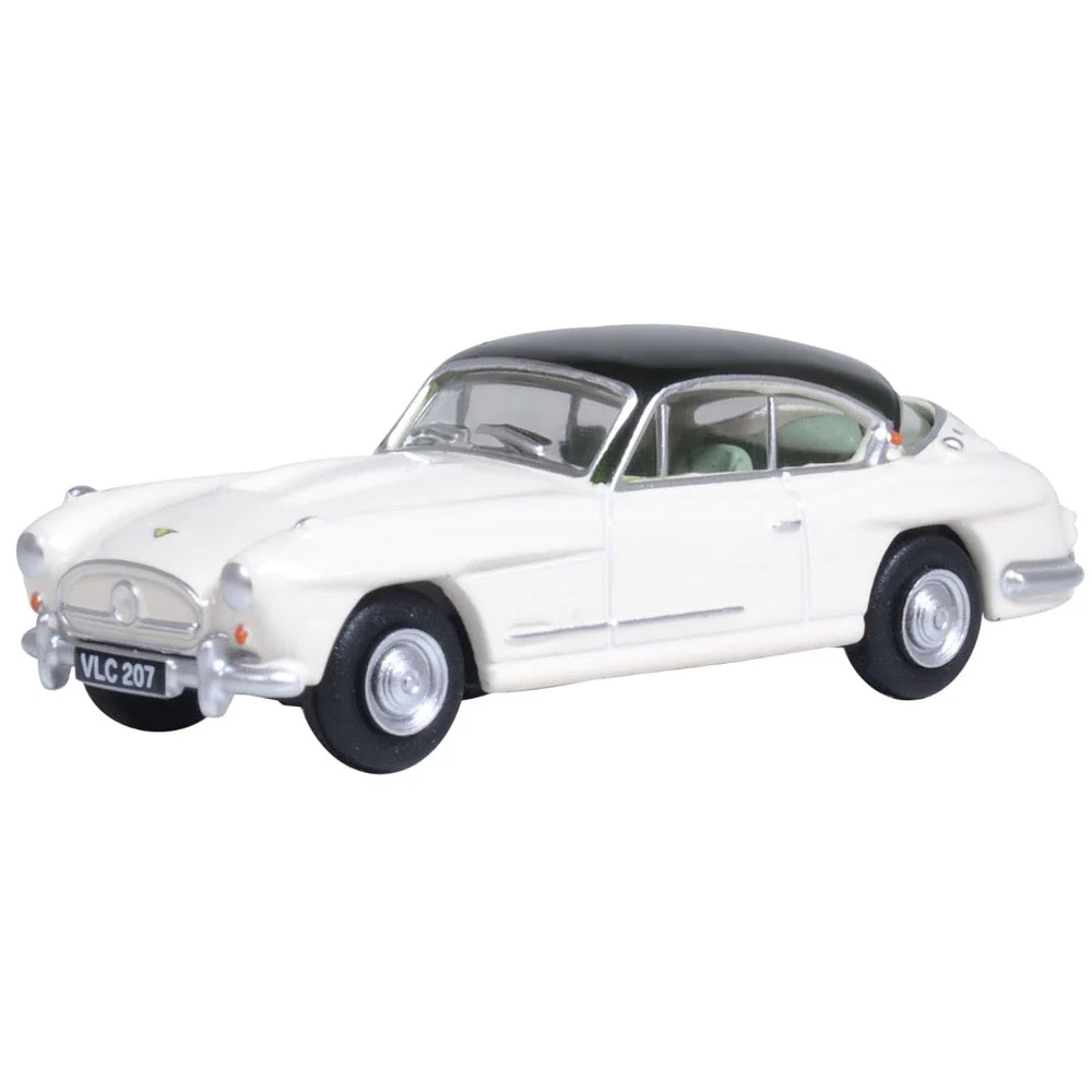 Oxford 76JEN006 1/76 Jensen 541R Old English White/Connaught Green
