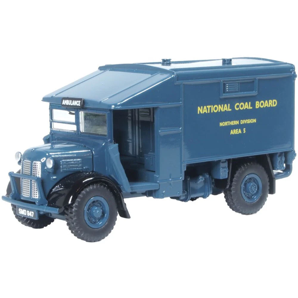 Oxford 76K2003 1/76 Austin K2 Ambulance National Coal Board