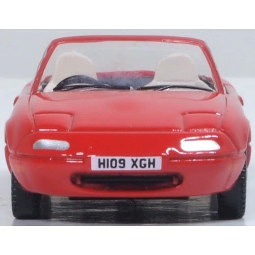 Oxford 76MAZ001 1/76 Mazda Mx5 MK1 (Open) Classic Red - Image 2