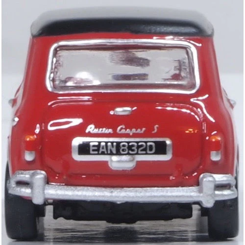 Oxford 76MN012 1/76 Austin Cooper Mini Tartan Red/Black - Image 5