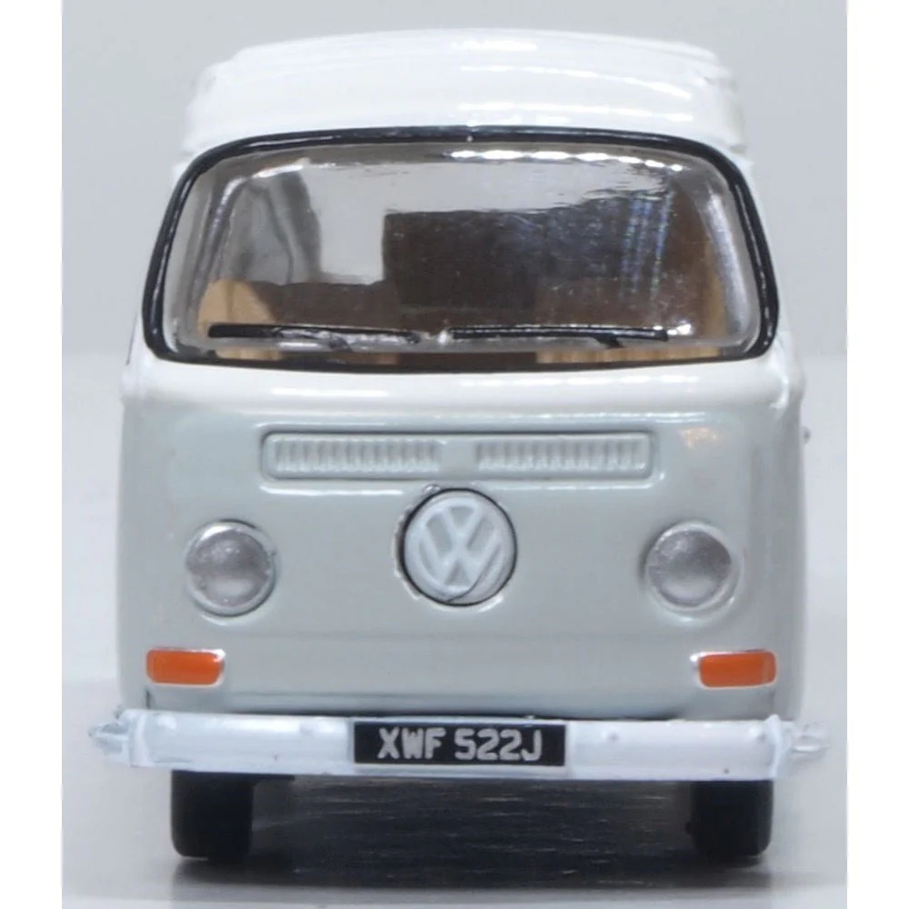 Oxford 76VW032 1/76 VW Bay Window Camper Silver Grey/White - Image 2