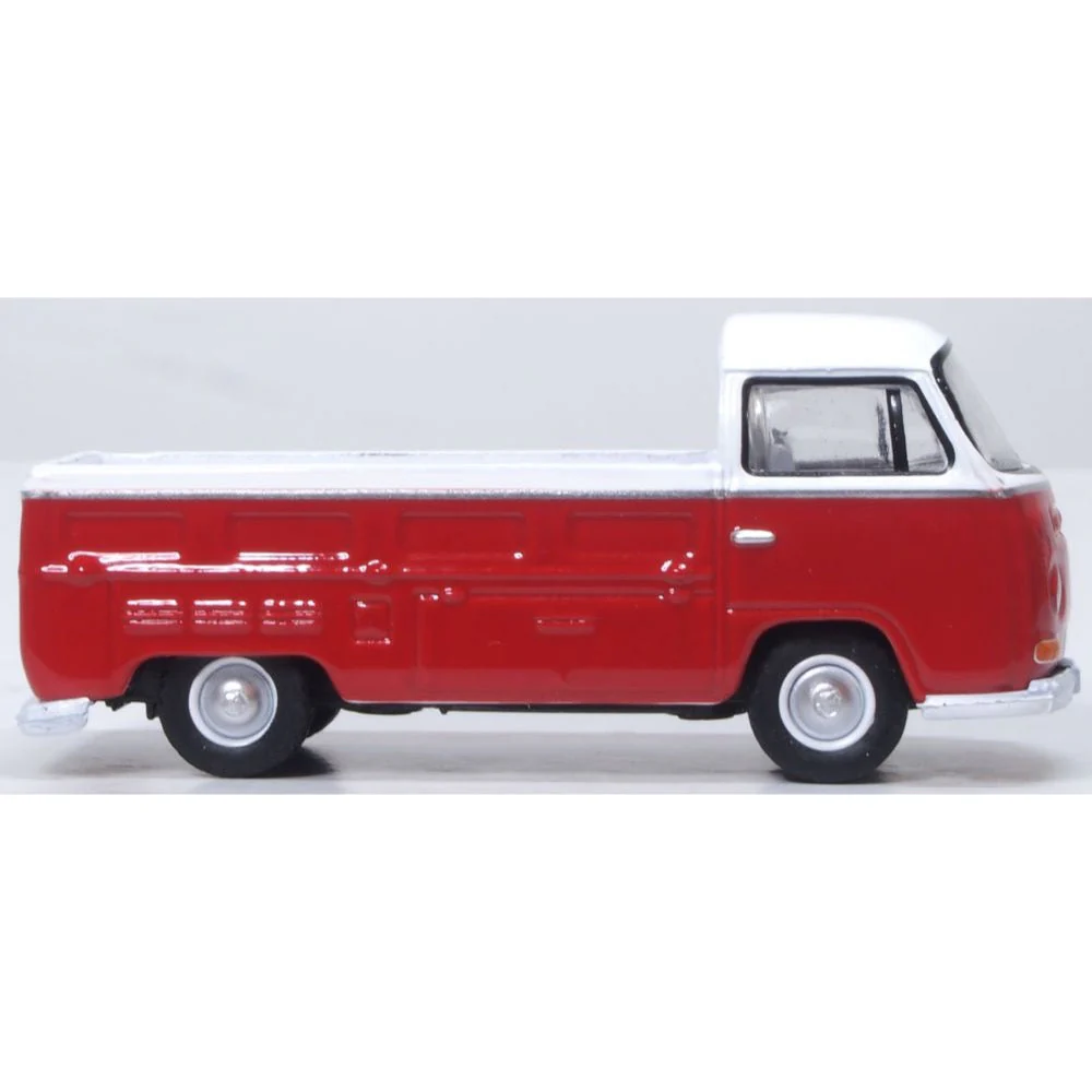 Oxford 76VW033 1/76 VW Bay Window Pick Up Poppy Red/White - Image 4