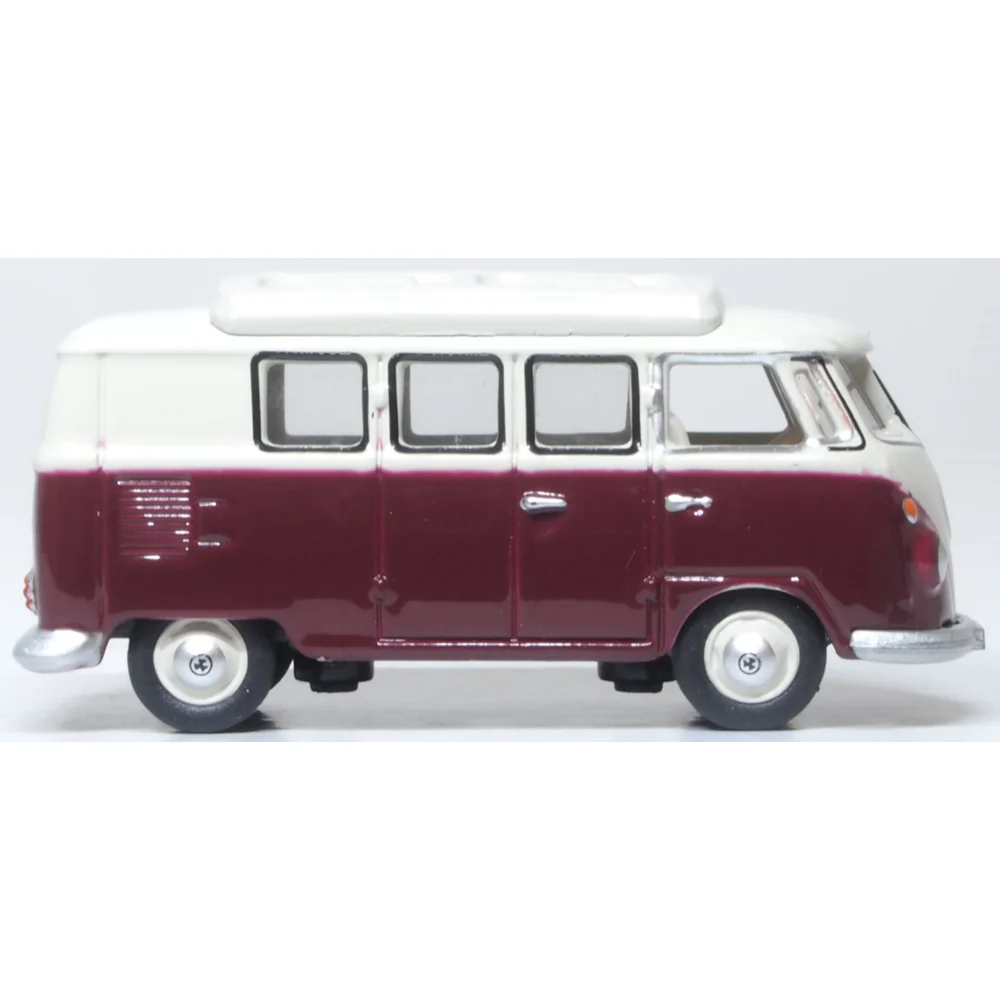 Oxford 76VWS010 1/76 VW T1 Camper Titan Red/Beige Grey - Image 3