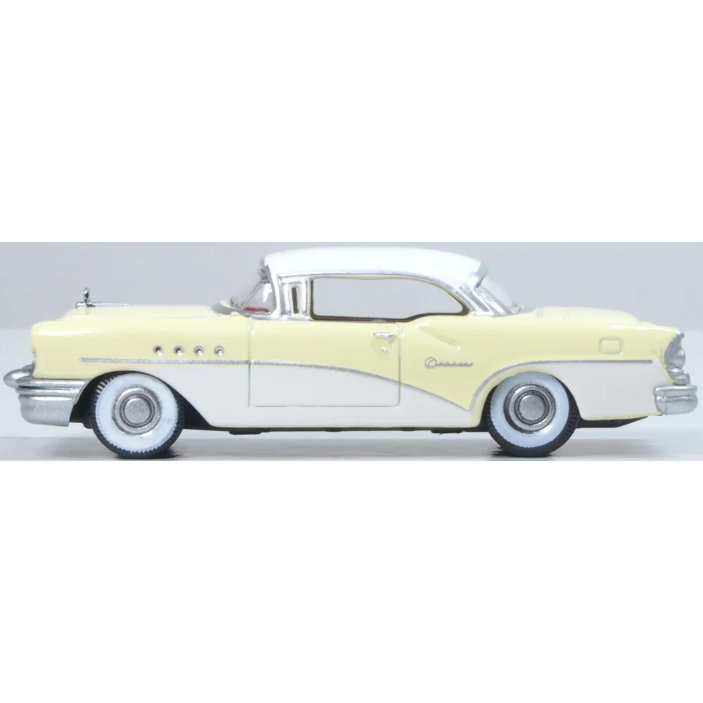 Oxford 87BC55008 1/87 1955 Buick Century Condor Yellow/Dover White - Image 2