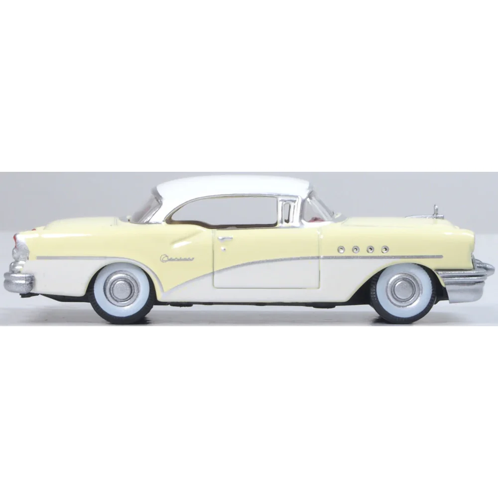 Oxford 87BC55008 1/87 1955 Buick Century Condor Yellow/Dover White - Image 3