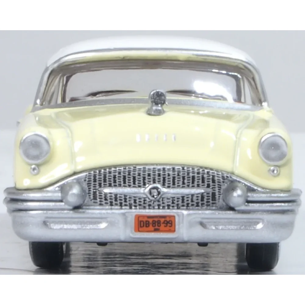 Oxford 87BC55008 1/87 1955 Buick Century Condor Yellow/Dover White - Image 4