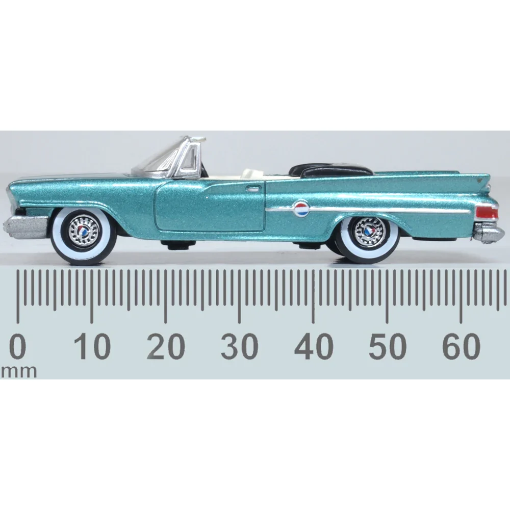 Oxford 87CC61005 1/87 1961 Chrysler 300 Convertible (Open) Tahitian Turquoise - Image 6