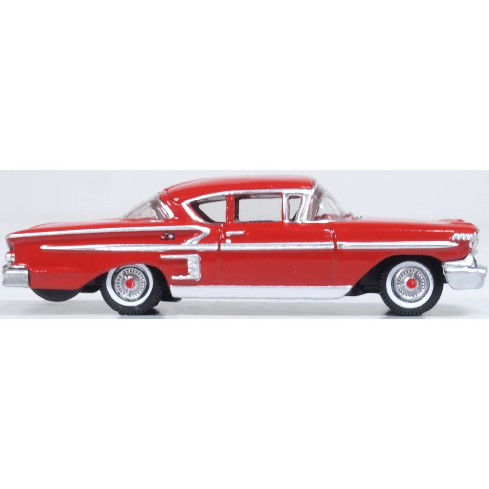 Oxford 87CIS58003 1/87 1958 Chevrolet Impala Sports Coupe Rio Red - Image 3