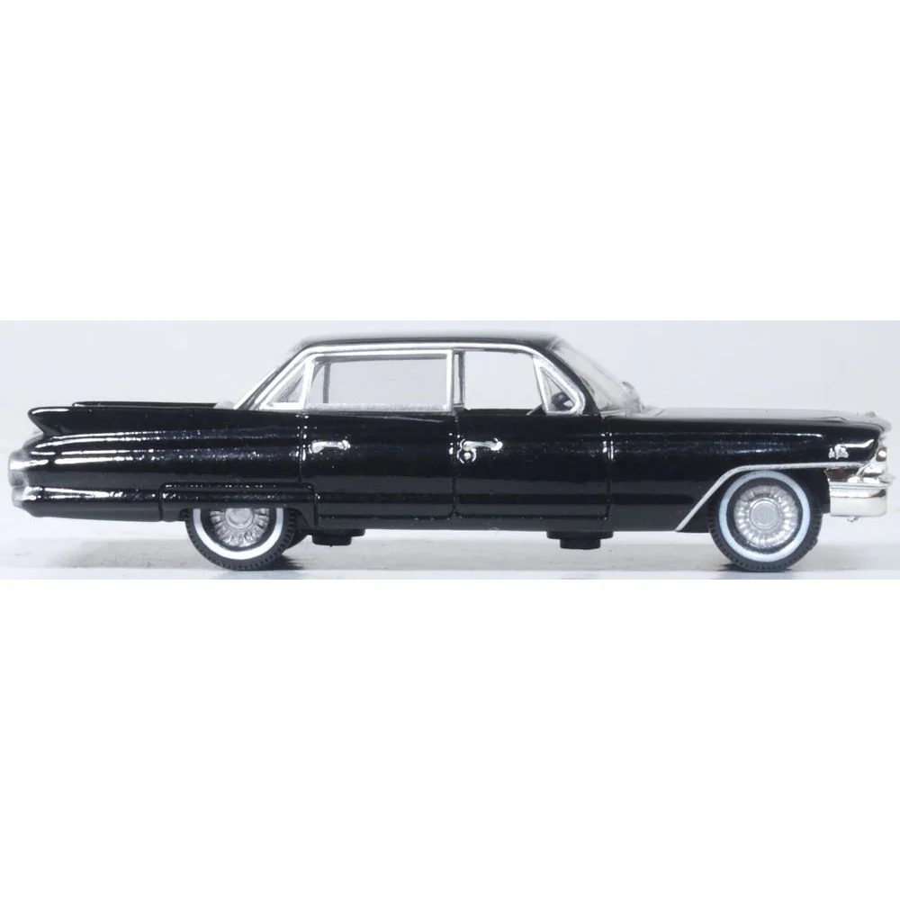 Oxford 87CSD61004 1/87 Cadillac Sedan De Ville 1961 Ebony - Image 2