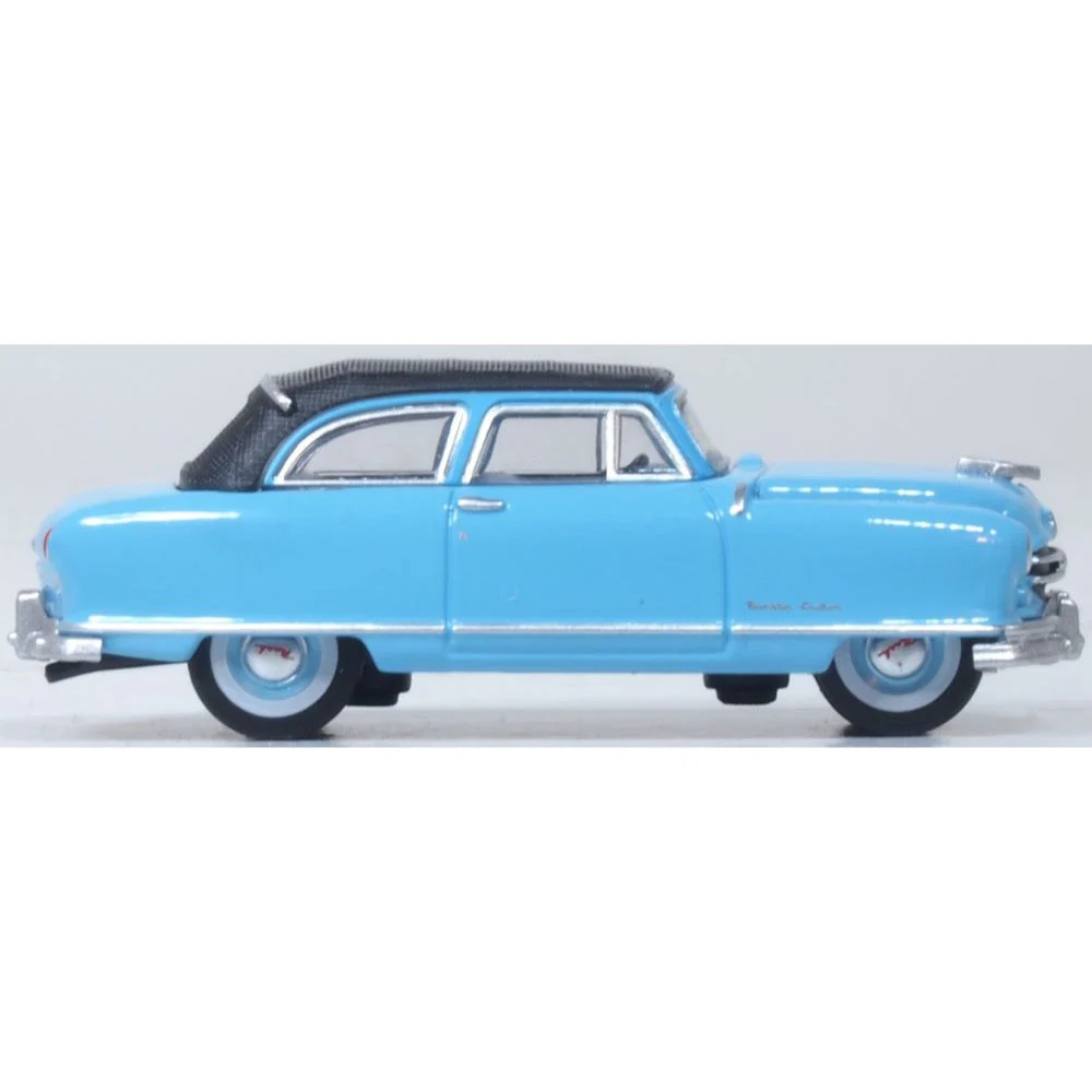 Oxford 87NR50001 1/87 1950 Nash Rambler Custom Landau Convertible (Closed) Strato Blue - Image 4