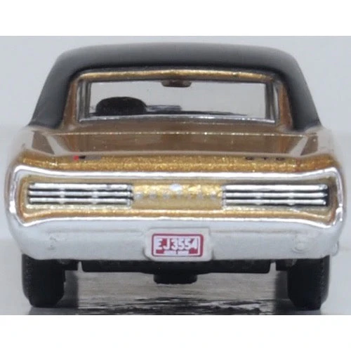 Oxford 87PG66003 1/87 1966 Pontiac Gto Martinique Bronze/Black - Image 5