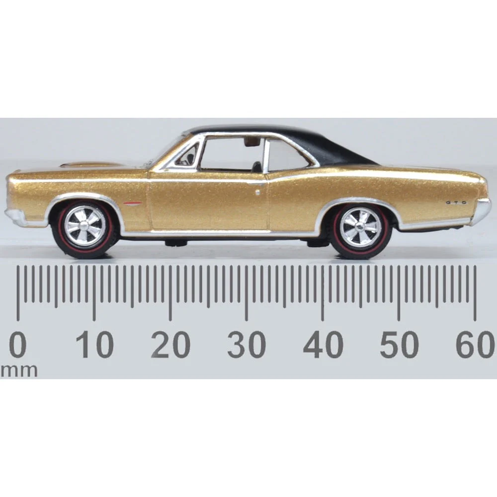 Oxford 87PG66003 1/87 1966 Pontiac Gto Martinique Bronze/Black - Image 6