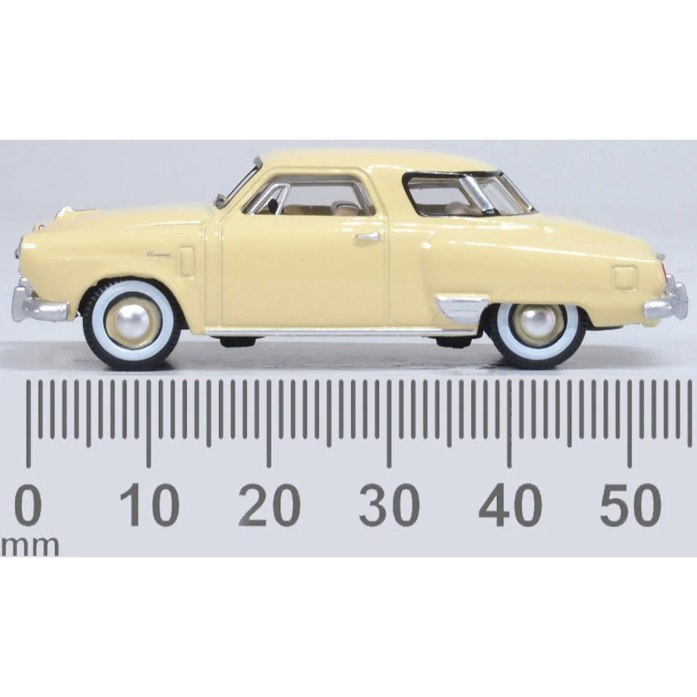 Oxford 87SC50001 1/87 1950 Studebaker Champion Starlight Coupe Tulip Cream - Image 6