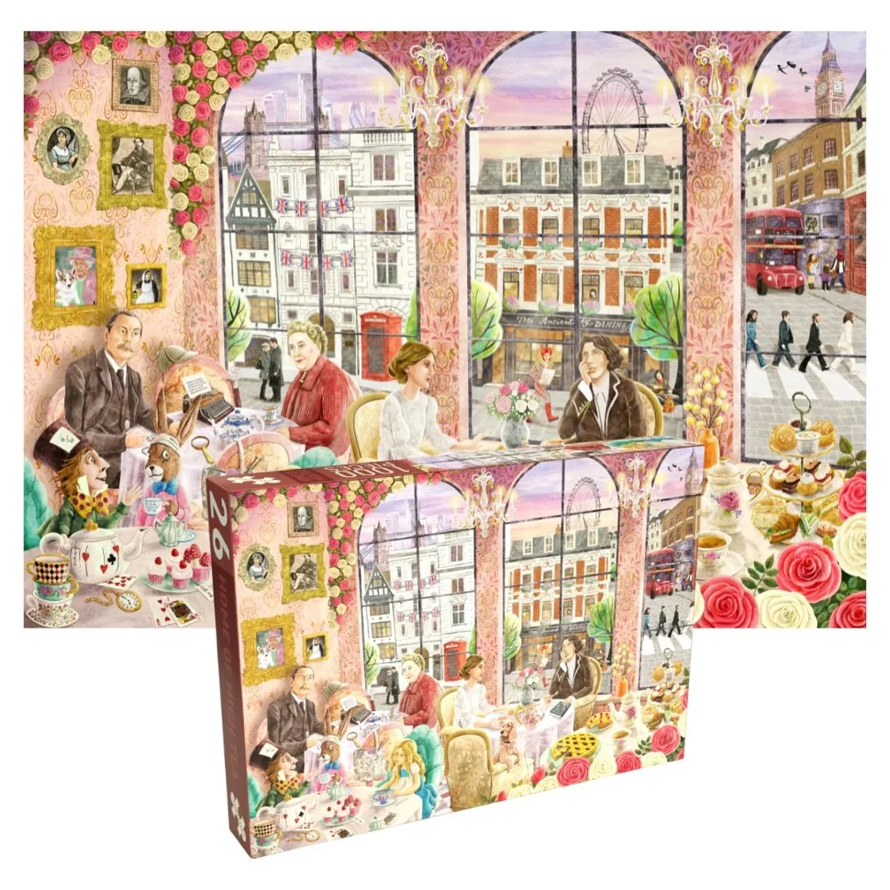 Penny Puzzle Home of High Tea London 1000pc Jigsaw Puzzle - Image 2