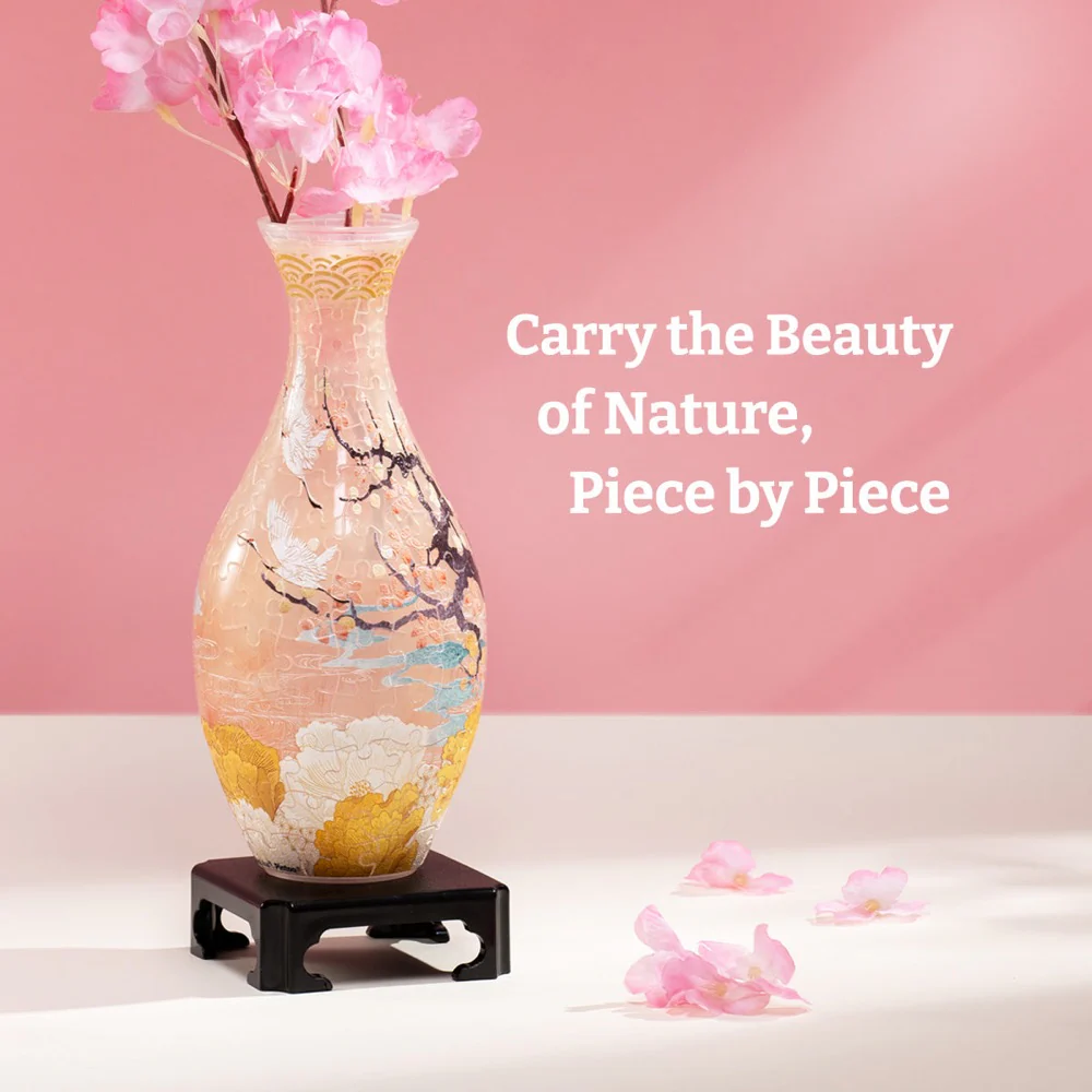 Piece Relax Vase Touch Art Spring Harmony 3D Puzzle - Image 3