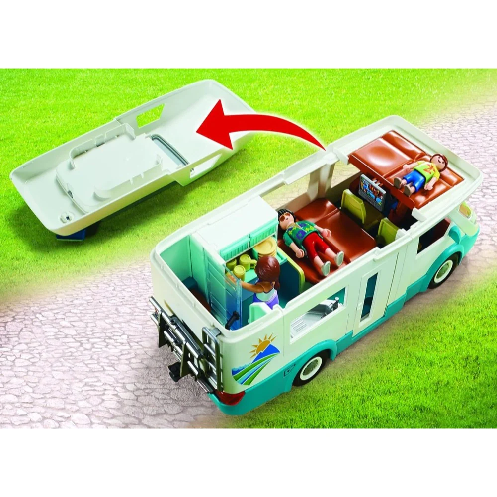 Playmobil 70088 Family Camper - Image 4