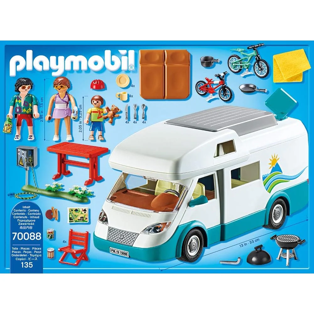 Playmobil 70088 Family Camper - Image 7