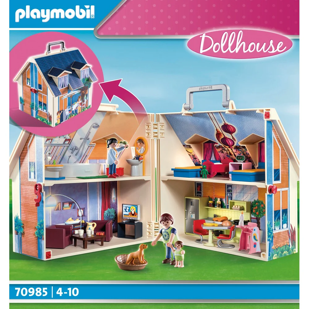 Playmobil 70985 Take Along Dollhouse - Image 6