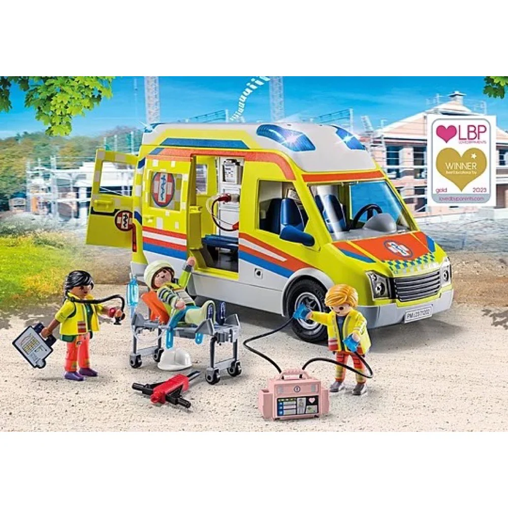 Playmobil 71202 Ambulance with Lights and Sound - Image 3