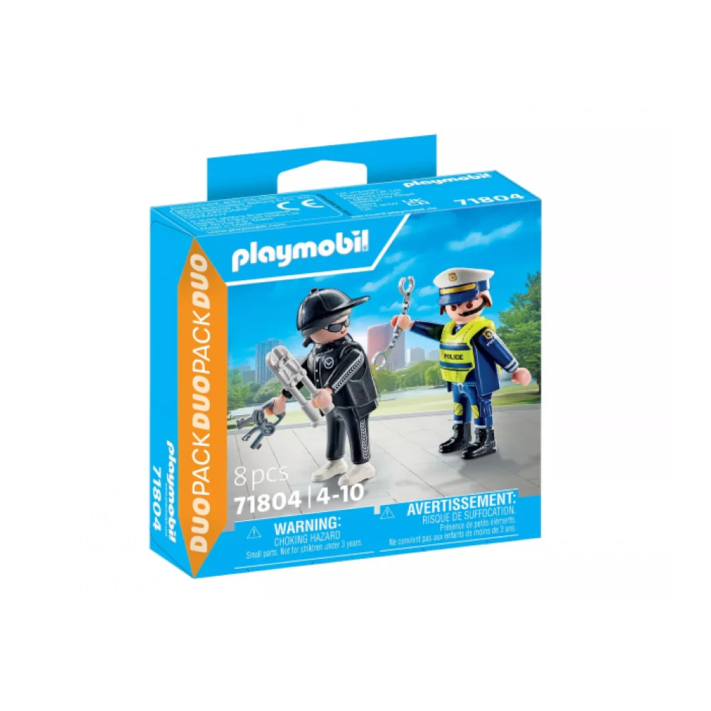 Playmobil 71804 Policeman and Burglar