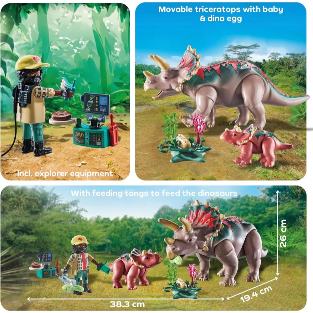 Playmobil 71821 Triceratops Family - Image 2