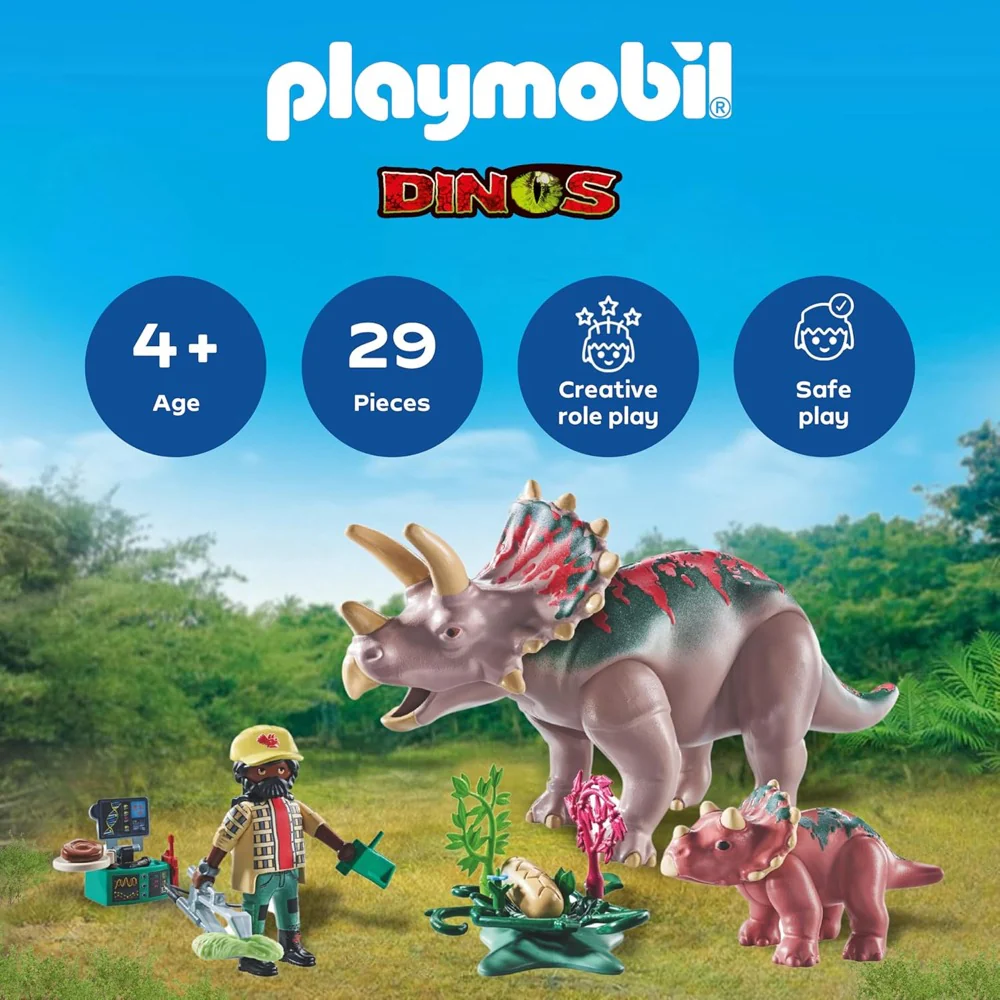Playmobil 71821 Triceratops Family - Image 3