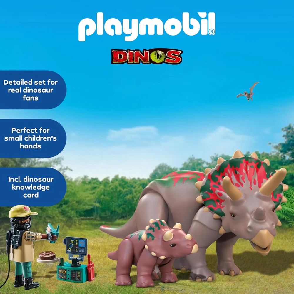 Playmobil 71821 Triceratops Family - Image 4