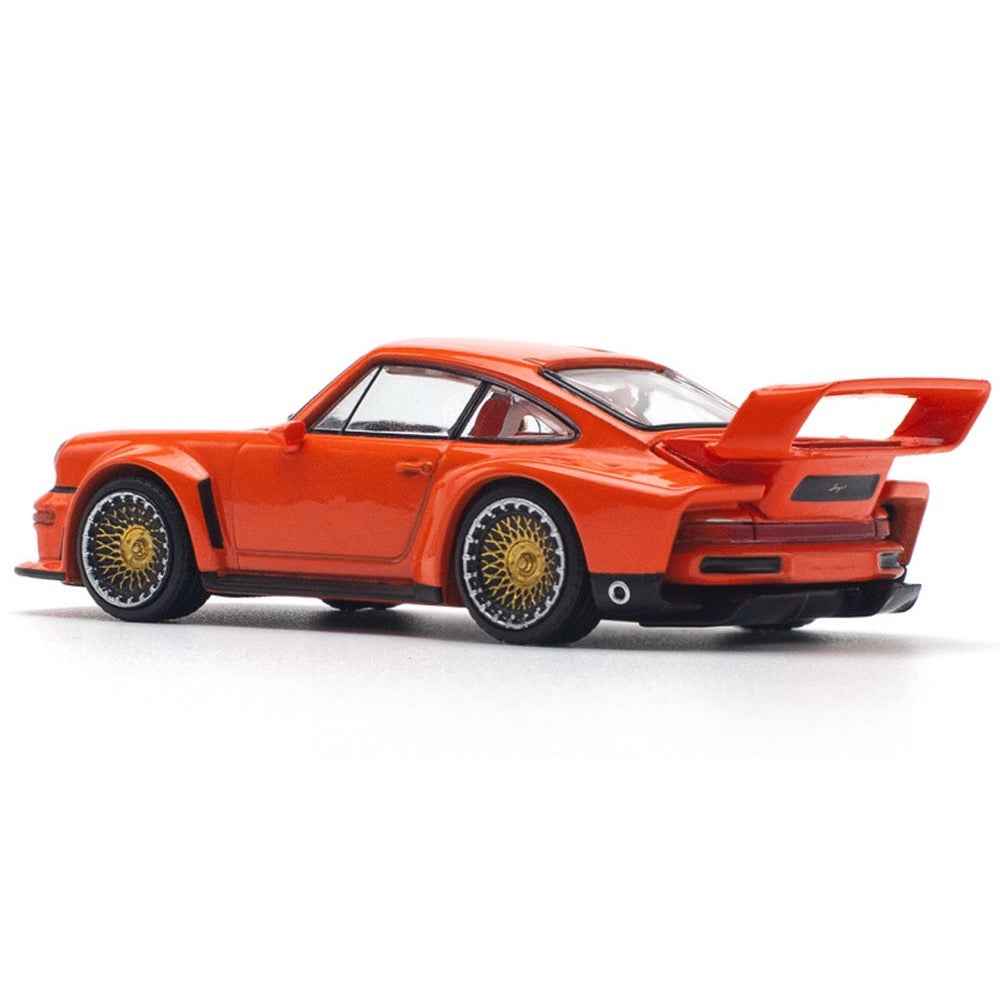 Pop Race 64-0131 1/64 Singer DLS Turbo Track Orange - Image 3