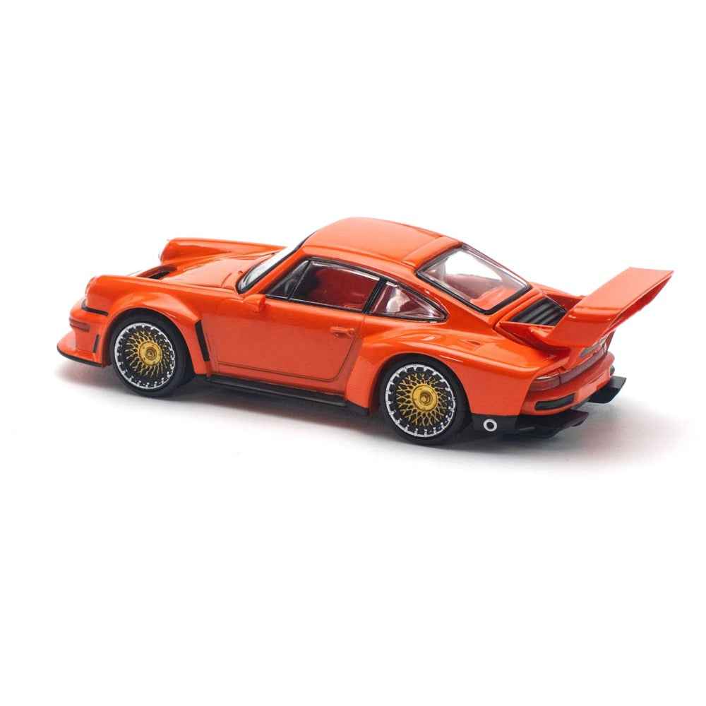 Pop Race 64-0131 1/64 Singer DLS Turbo Track Orange - Image 7