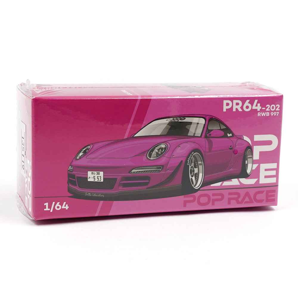 Pop Race 64-0202 1/64 RWB 997 Pink - Image 5