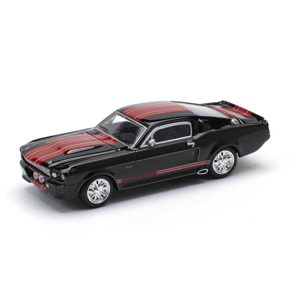 Pop Race 64-0218 1/64 Shelby Mustang GT500 Dark Chrome