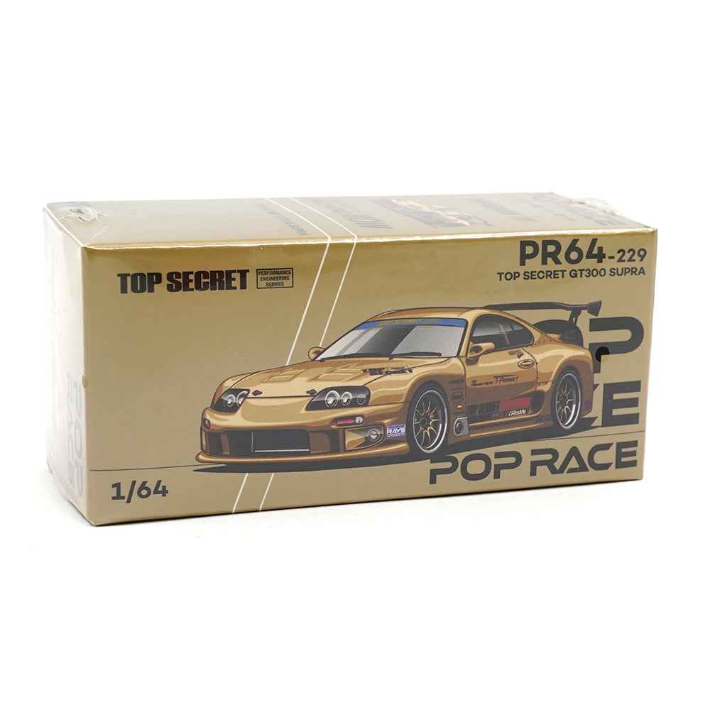 Pop Race 64-0229 1/64 Top Secret GT300 Supra - Image 8