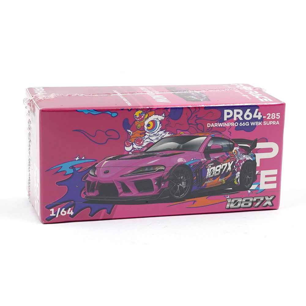 Pop Race 64-0285 1/64 Darwin Pro 66G WBK Supra A90 1087X Lion Dance - Image 8