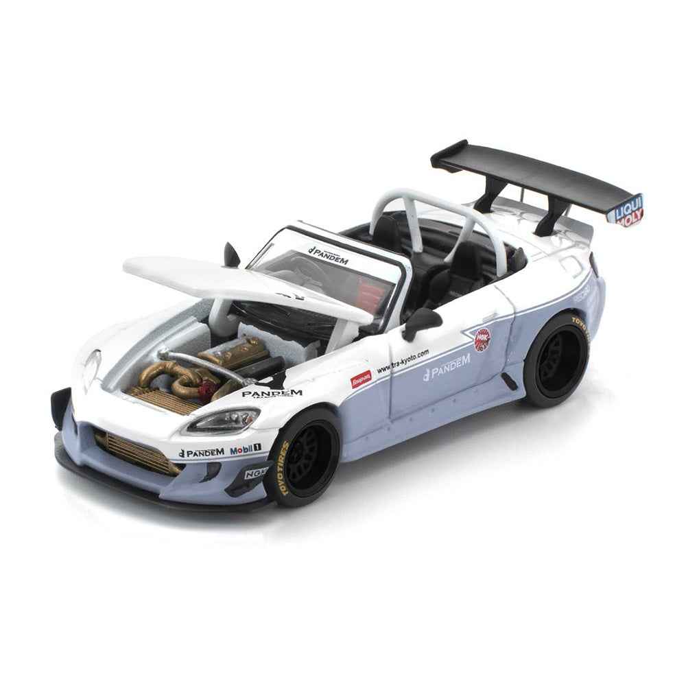 Pop Race 64-0300 1/64 Pandem S2000 White - Image 2