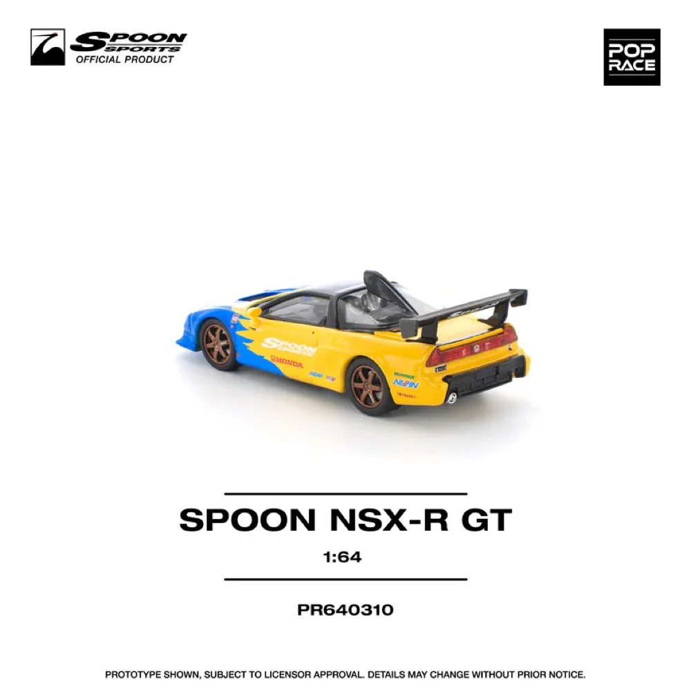 Pop Race 64-0310 1/64 Spoon NSX-R Gt - Image 5