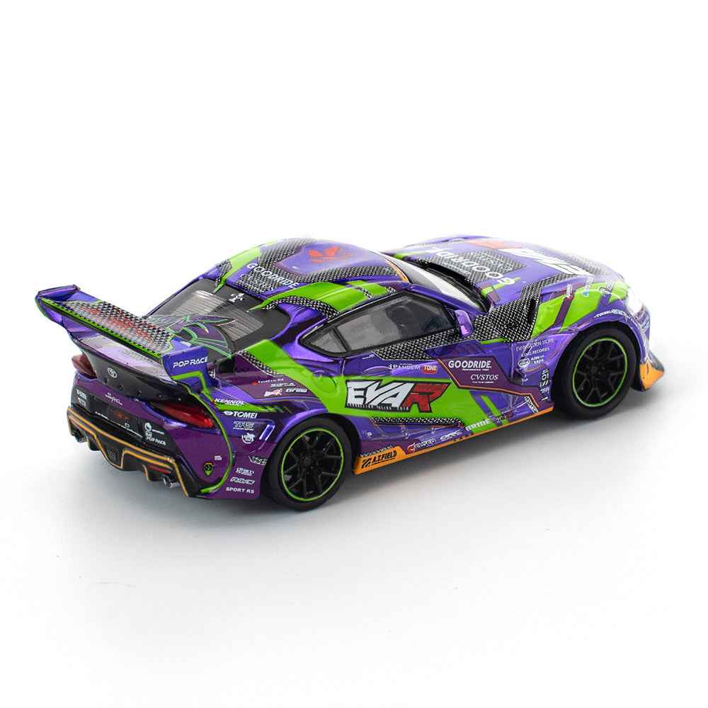 Pop Race 64-0311 1/64 Eva RT Test Type-01 Goodride Pandem GR Supra - Image 2