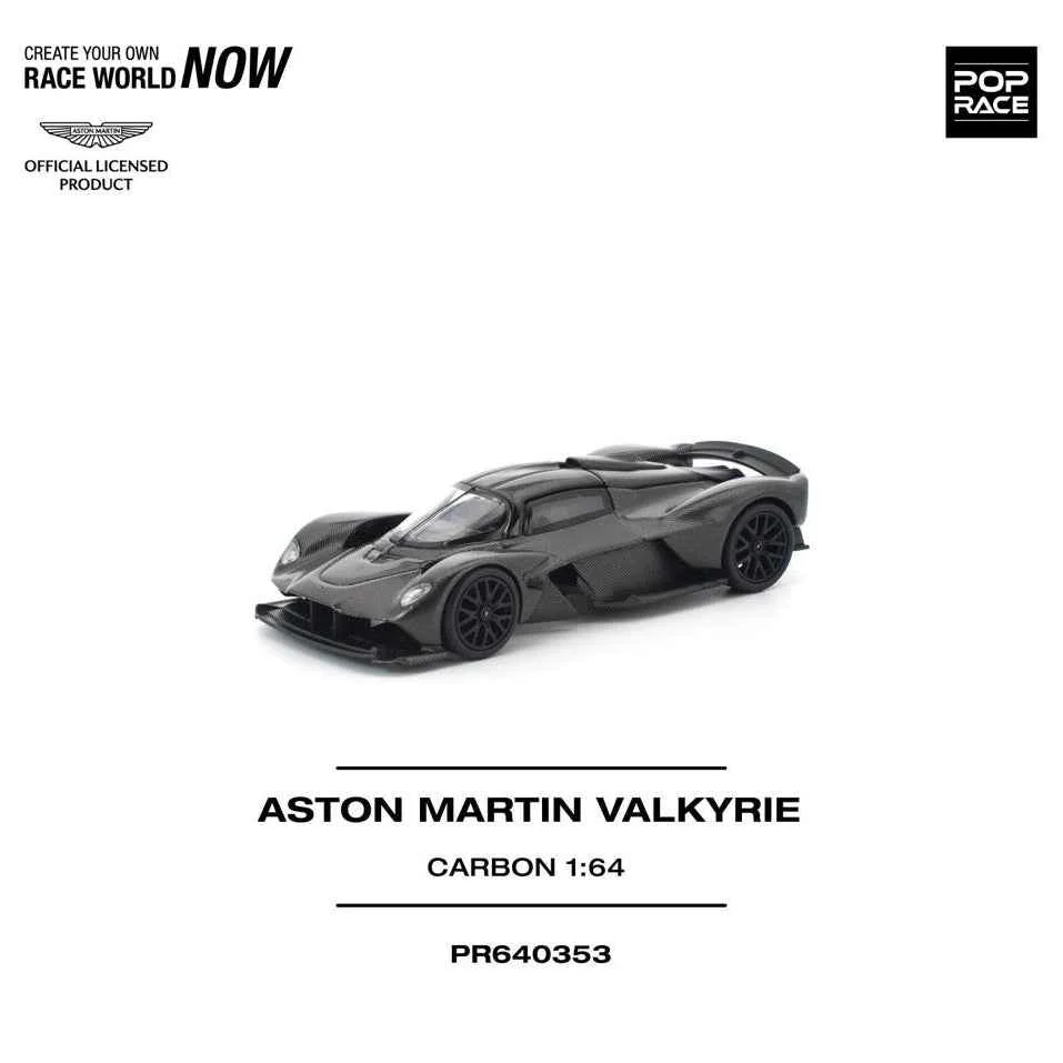 Pop Race 64-0353 1/64 Aston Martin Valkyrie Carbon Edition - Image 4