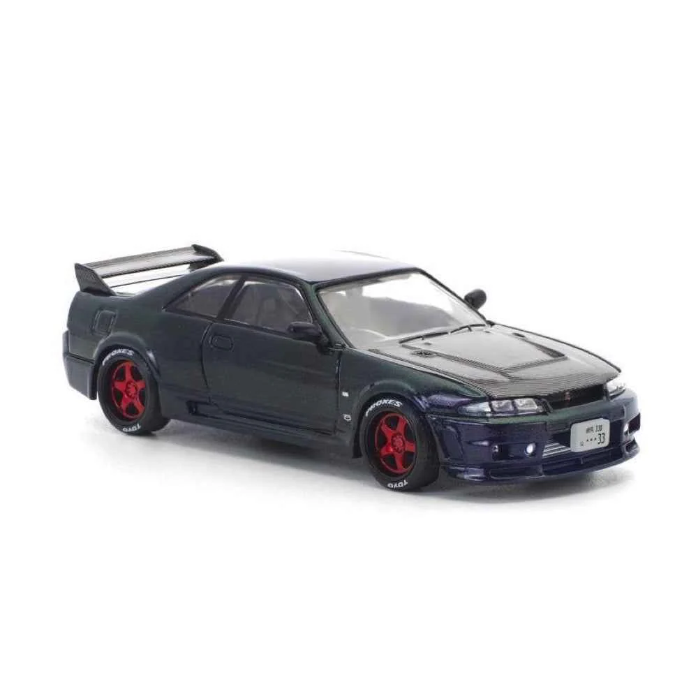 Pop Race 64-0356 1/64 Skyline GT-R R33 Ghost Chameleon - Image 2