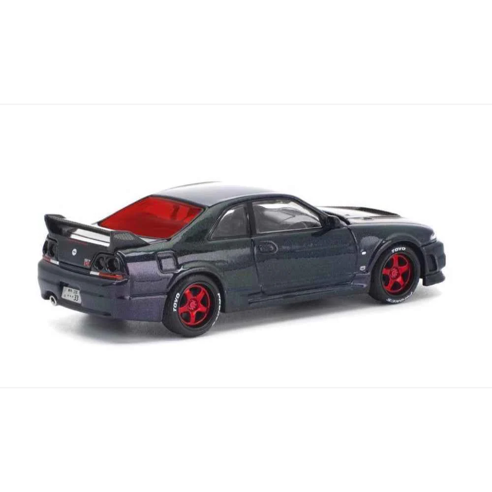 Pop Race 64-0356 1/64 Skyline GT-R R33 Ghost Chameleon - Image 3