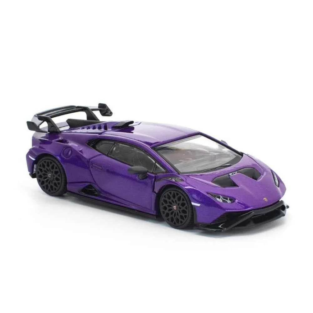 Pop Race 64-0362 1/64 Lamborghini Huracan STO Viola Pasifae - Image 2