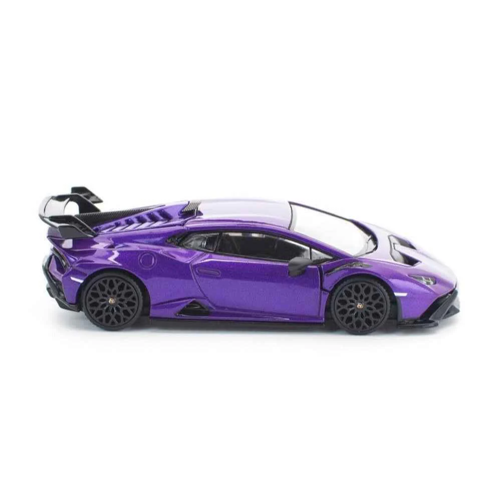 Pop Race 64-0362 1/64 Lamborghini Huracan STO Viola Pasifae - Image 3