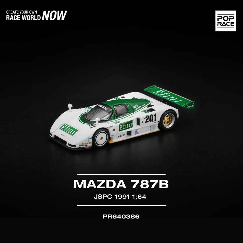Pop Race 64-038 1/64 Mazda 787B JSPC 1991 - Image 4