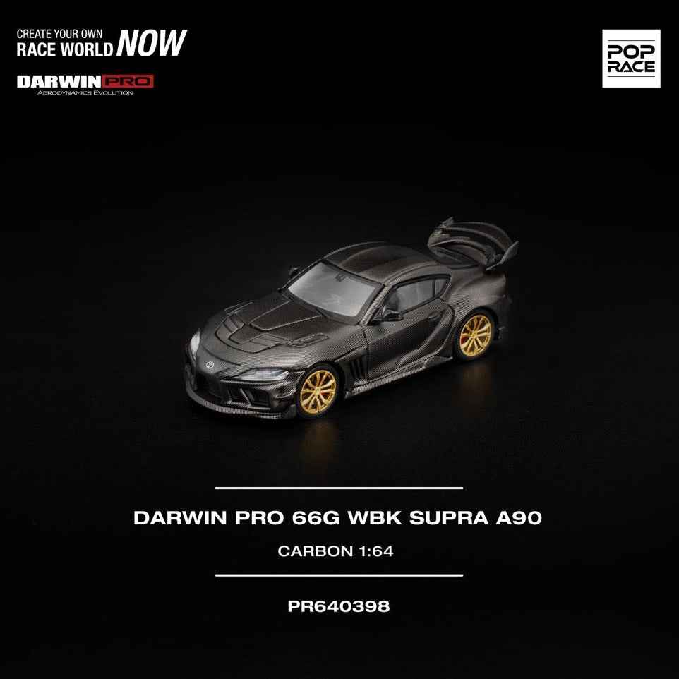 Pop Race 64-0398 1/64 Darwin Pro 66G WBK Supra A90 Carbon Edition - Image 9
